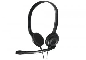 SENNHEISER PC 3 CHAT black (černý) headset - oboustranná sluchátka s mikrofonem