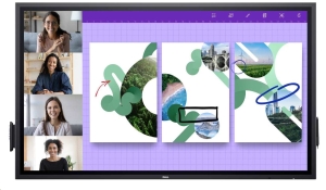 DELL LCD P6524QT - 65"/IPS/LED/4K UHD/3840x2160/16:9/Touch/60Hz/9ms/1300:1/350 cd/m2/HDMI/DP/VESA/3YNBD(210-BJKJ)