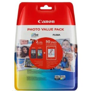 Canon CARTRIDGE PG-540L/CL-541XL SEC -fotopapír PIXMA MG, PIXMA MX, PIXMA TS 3550, 2250, 515, 4150, 4250, 475, 5151