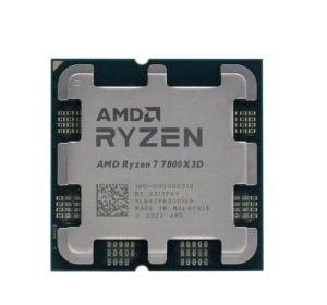 AMD cpu Ryzen 7 7800X3D AM5 tray (bez krabičky, bez chladiče, 4.2GHz / 5.0GHz, 8+96MB cache, 120W, 8x jádro, 16x vlákno, grafika), Zen4 Raphael