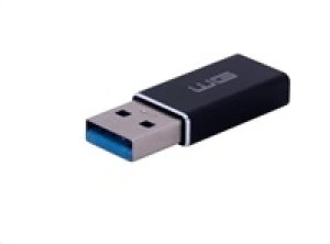 WG - Adaptér Type C (female) to USB-A 3.0 (male) / black