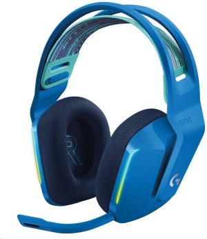 Logitech herní sluchátka G733, LIGHTSPEED Wireless RGB Gaming Headset, EMEA, blue