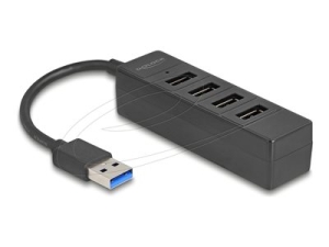 Delock - Rozbocovac - 5 Gbps, USB-A - 4 x USB 3.2 Gen 1 - desktop