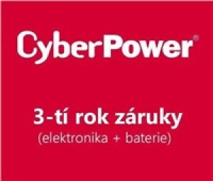 CyberPower 3-tí rok záruky pro PR3000ERTXL2U