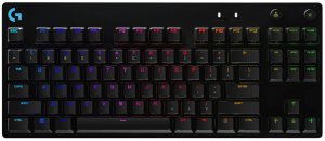 Logitech G PRO X TKL LIGHTSPEED Gaming Keyboard - BLACK - US INT'L - 2.4GHZ/BT - TACTILE