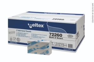 Celtex Racon papírové ručníky skládané Z 22x27 cm 2vrstvé celulóza 3060 ks