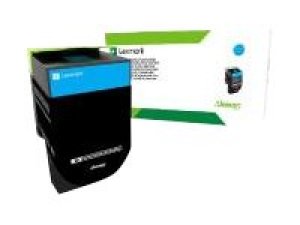 Toner Lexmark 70C20CE azurový