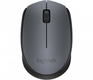 myš Logitech Wireless Mouse M170, šedá