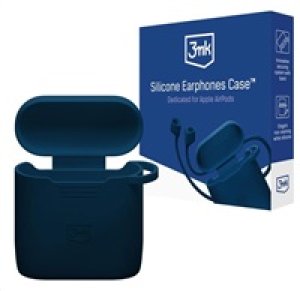3mk silikonové pouzdro Silicone AirPods Case pro Apple AirPods 3rd gen., modrá
