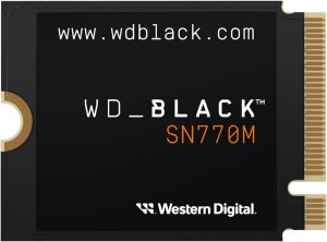 WD BLACK SSD NVMe 2TB PCIe SN 770M, Gen4 8 Gb/s, (R:5150, W:4900MB/s) M.2 2230-S3-M