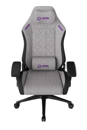 LORGAR CHA41, Ergonomic Gaming Chair Advanced, premium anti-stain fabric, Grey