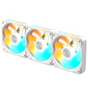 GIGABYTE ventilátor EZ CHAIN RVS FAN 3-PACK, 3x120mm, bílá