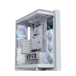 Skříň ASUS ROG Cronox ARGB White Edition, TG Curve