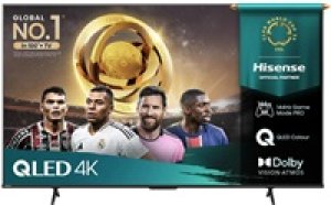 Hisense 55" TV, 4K Ultra HD, 100/120 Hz, HDR, Miracast, Apple Airplay 2