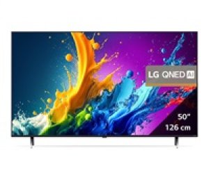 LG QNED80 50" TV, 4K Ultra HD, QNED, webOS, HDR, Bluetooth 5.1, WiFi, ThinQ, AI Sound Pro