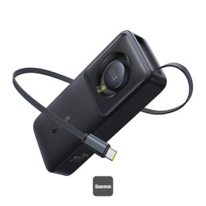 Baseus Powerbanka OS Free2Pull 10000mAh 30W černá