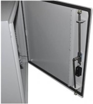 XtendLan 19" venkovní vodotěsný rozvaděč 12U krytí IP55, šířka 600mm, hloubka 420mm, nosnost 65kg, 3-bodový zámek, šedý