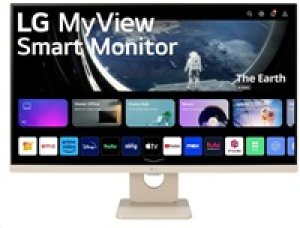 LG MT IPS LED 27" 27SR50F - IPS panel, SMART, 1920x1080, 2xHDMI, 2x USB, repro, webOS, bezova barva