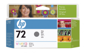 Náplň HP č.72, C9374A (130ml) šedá 