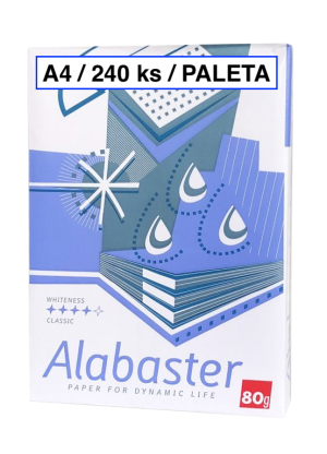 Papír xerografický A4 80g Alabaster 240 ks paleta