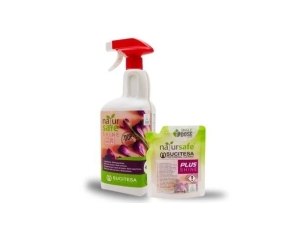 SUCITESA NATURSAFE SHINE FOAM sanitární zařízení,květinová vůně,sada 16ks 50ml sáčků+lahev