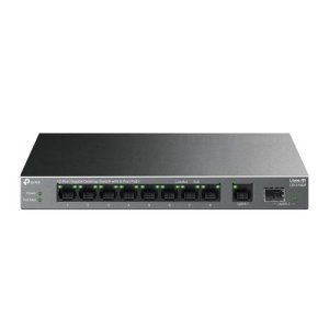 TP-LINK LS1210GP 10portový gigabitový stolní switch s 8 porty PoE+