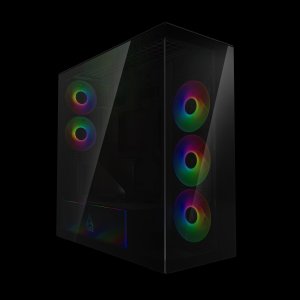 ARCTIC case Xtender Tower, tinted window, držák GPU, black