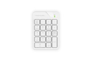 A4tech FSTYLER bezdrátová numerická klávesnice, bílá