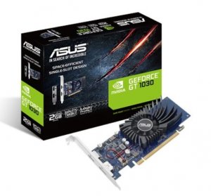 ASUS vga GT1030-2G-BRK GeForce GT 1030 (2GB GDDR5, 64bit, DVI+HDMI)
