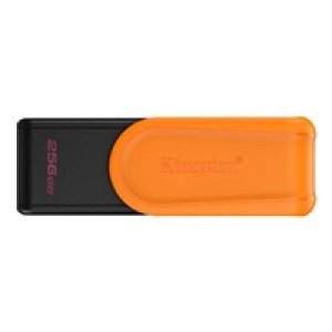 Kingston Flash Disk 256GB USB3.2 Gen 1 DataTraveler Exodia S (Black + Orange)