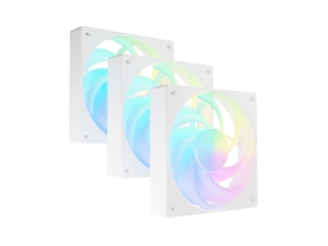 Ventilátor FURY SAI S12 ARGB PWM, 3-Pack, Bílý