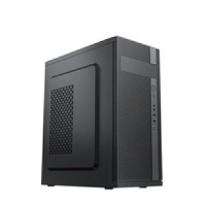 VeinX case ID02A Mid Tower, bez zdroje, 1x USB3.0, 1x USB2.0, černá