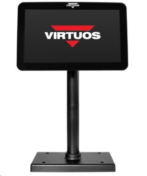 Virtuos 10,1" LCD zákaznický display Virtuos SD1010R, HDMI, VGA, 500 nits, černý