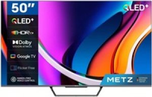 Metz 50MQD7500Z 50" TV, 4K Ultra HD, QLED, Google TV, HDR, WiFi, Bluetooth 5.1, Dolby Atmos