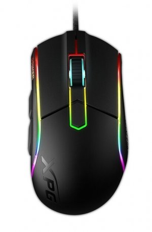 Adata XPG PRIMER/Herní/Optická/Drátová USB/Černá