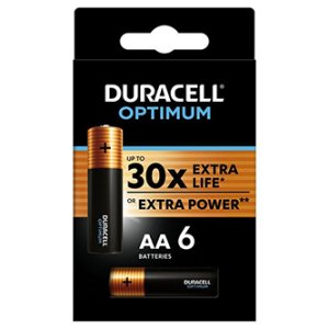 Duracell Optimum Jednorázová alkalická baterie AA, 6-pack