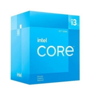 INTEL cpu CORE i3-12100F (použitý) socket1700 Alder Lake BOX 58W/89W 12.generace (od 3.3GHz do 4.3GHz, 4x jádro, 8x vlákno, 5MB cache, pro DDR4 do 3200, pro DDR5 do 4800), virtualizace