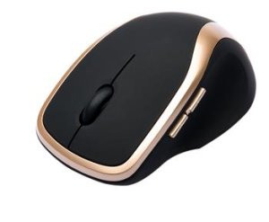 CONNECT IT Bezdrátová laserová myš WM2200 černo-zlatá