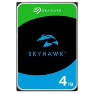 SEAGATE HDD SKYHAWK (SURVEILLANCE) 4TB SATAIII/600 5400RPM, 256MB cache, CMR 24x7