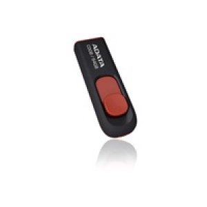 FlashDisk 64GB ADATA C008 černo/červená