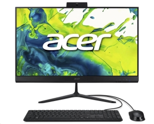 ACER PC AiO Aspire C24B,Ultra 5 115U,23.8" FHD,8GB,512GB SSD,Intel,Linux,Black