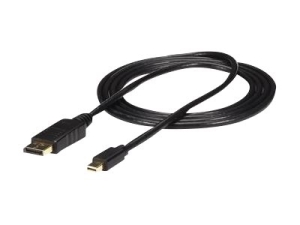 StarTech 10ft Mini DisplayPort to DisplayPort Cable - M/M - mDP to DP 1.2 Adapter Cable - Thunderbolt to DP w/ HBR2 Support (MDP2DPMM10) - Kabel DisplayPort - Mini DisplayPort (M) do DisplayPort (M) - 3 m - pro P/N: CDP2MDPEC, CDP2MDPFC, CDPVDHDMDP2G, CDP
