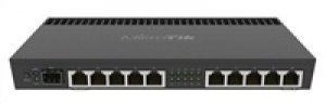 MikroTik RouterBOARDRB 4011iGS+RM, quad-core 1.4GHz CPU, 1GB RAM, 10x LAN, 1x SFP+, vč. L5 licence