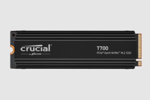 Crucial SSD 4TB T700 PCIe Gen5 NVMe TLC M.2 s chladičem