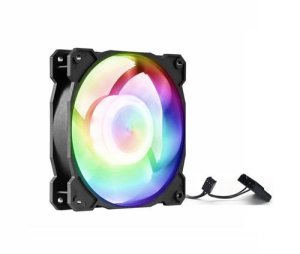 1stCOOL ventilátor STATIC RGB 12CM FAN, 120x25mm (3+4 pin, ARGB)
