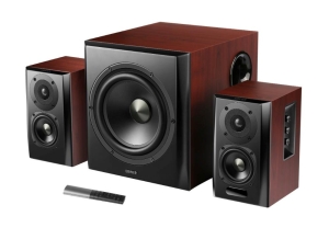 EDIFIER reproduktory S350DB, 150W, hnědá