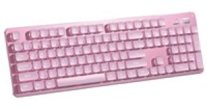 WG - Herní klávesnice podsvícena drátová / pink