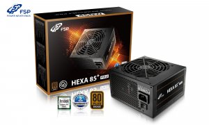 FORTRON zdroj HEXA 85+ PRO 450, 80 PLUS bronze, 450W