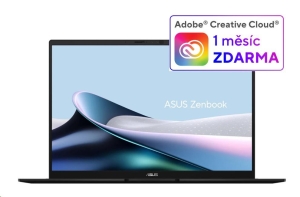 ASUS NTB Zenbook 14 (UM3406GA-OLED078W), Ryzen AI 7 445, 14" 1920 x 1200, 16GB, 1TB SSD, Radeon, W11 Home, Black