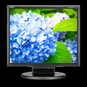 17'' LED NEC E172M,1280x1024,TN,250cd,50mm,BK